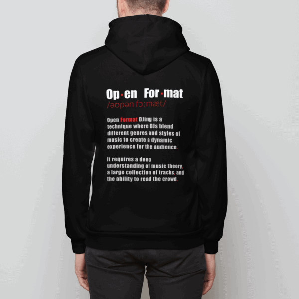 Open Format Social Club Hoodie Unisex Pullover Hoodie - Image 2